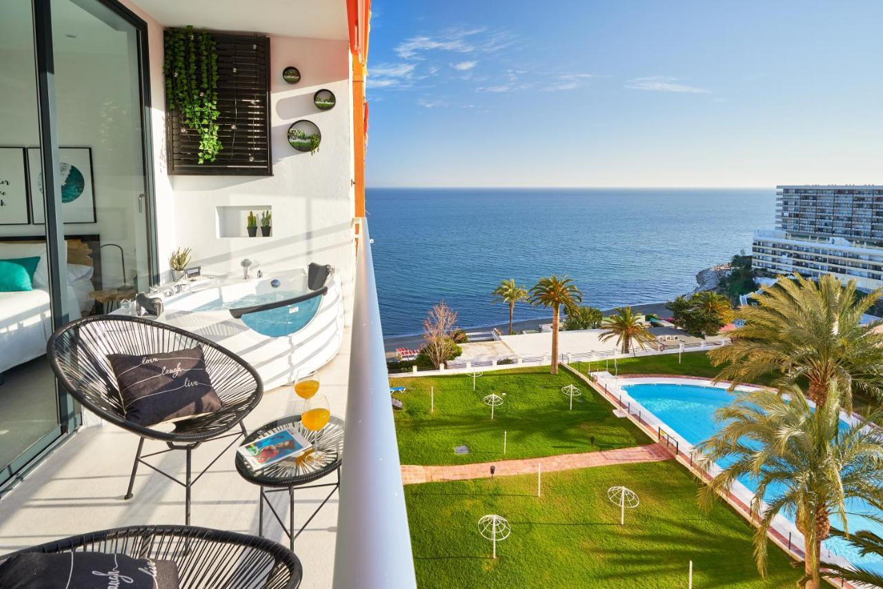 Suite Del Mar Luxury Apartment With Jacuzzi Torremolinos Exteriör bild