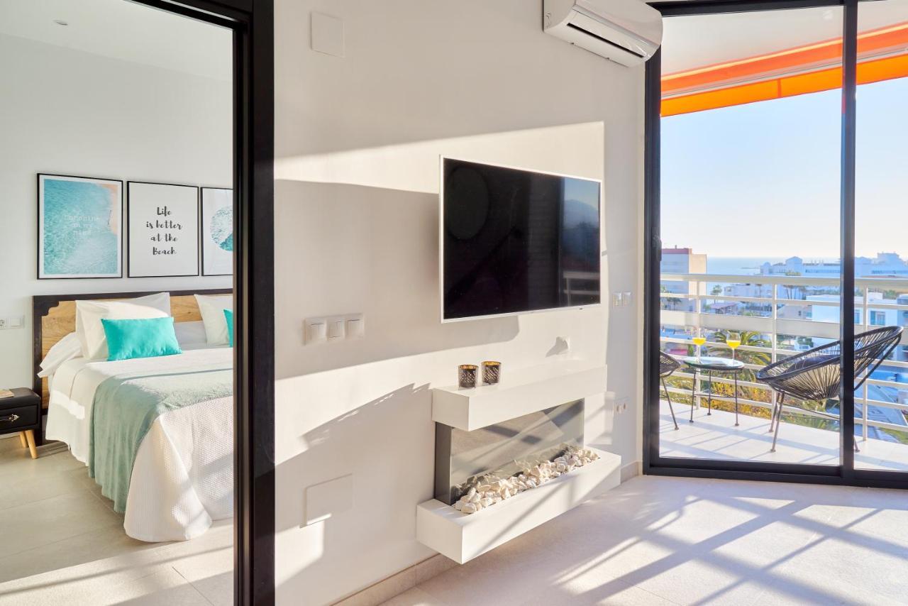 Suite Del Mar Luxury Apartment With Jacuzzi Torremolinos Exteriör bild